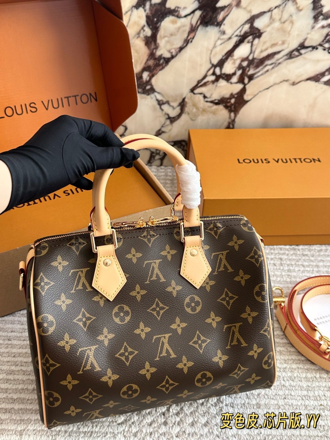 LV Speedy25 monogram brown - Image 2