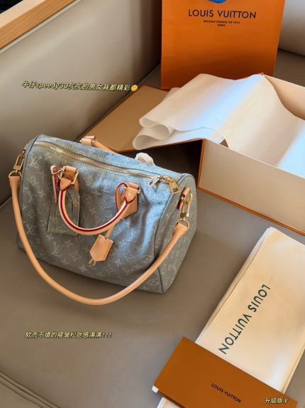 LOUIS VUITTON lv speedy30 denim master