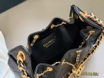CHANEL 25 BAG black caviar leather mini size 22 cm - Image 10