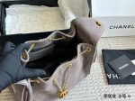 CHANEL 25 BAG grey suede small 26 CM - Image 8