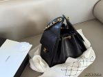 CHANEL 25 BAG black caviar calf skin small 26 CM - Image 7