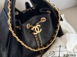 CHANEL 25 BAG black caviar calf skin small 26 CM - Image 9