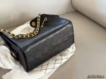 CHANEL 25 BAG black caviar calf skin small 26 CM - Image 10