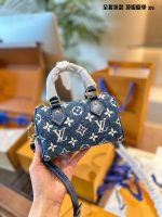 LV speedy nano denim bag 16cm - Image 2