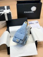 CHANEL 26C DENIM BAG SIZE :25 X 18cm - Image 3