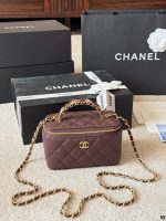 CHANEL VANITY 22B SIZE : 20 X 13cm - Image 2