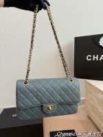 CHANEL CF caivar double flap timeless  size：25*16cm - Image 5