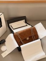 CHANEL CF SUEDE double flap timeless size：28*16cm - Image 5