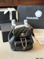 CHANEL BACKPACK  SIZE : 20x16x10cm LAMBSKIN - Image 4