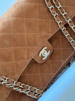 CHANEL CF SUEDE double flap timeless size：28*16cm - Image 2