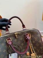 LOUIS VUITTON lv speedy30 purple handle - Image 4