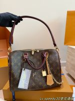 LOUIS VUITTON lv speedy30 purple handle