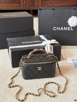 CHANEL VANITY 22B SIZE : 20 X 13cm - Image 8