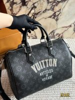 LOUIS VUITTON lv speedy30 black  master - Image 8