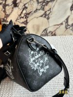 LOUIS VUITTON lv speedy30 black  master - Image 9