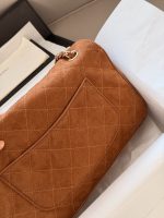 CHANEL CF SUEDE double flap timeless size：28*16cm - Image 8