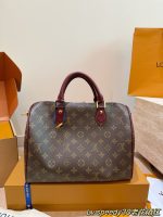 LOUIS VUITTON lv speedy30 purple handle - Image 7