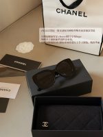 CHANEL SUNGLASSES  BLACK - Image 5