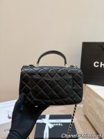 CHANEL MINI CF HANDLE,  SIZE : 20x13x9cm - Image 8