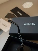 CHANEL SUNGLASSES  BLACK - Image 9