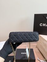 CHANEL KELLY DENIM BAG , SIZE :  19*12 CM - Image 6