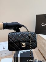 CHANEL MINI CF HANDLE,  SIZE : 20x13x9cm - Image 2