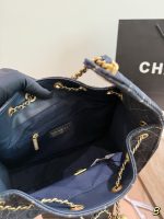 CHANEL 25 DENIM BAG SMALL SIZE : 26*21 CM - Image 9