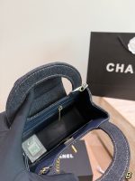 CHANEL KELLY DENIM BAG , SIZE :  19*12 CM - Image 8