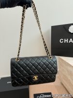 CHANEL CF double flap timeless SIZE : 25 CM