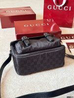 Gucci black bag size : 26x19cm - Image 3