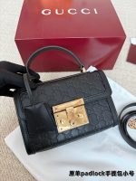 Gucci padlock handle size : 20 X 13 cm - Image 4