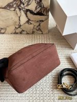 LOEWE PUZZLE SUEDE BAG SIZE :  24CM - Image 5
