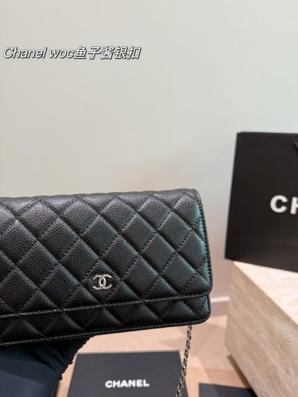 CHANEL CF WOC size：20*13cm