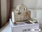 DIOR LADY DIOR JOY  SIZE : 26/ 22 / 17 cm - Image 4