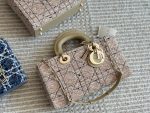 DIOR LADY DIOR JOY  SIZE : 22cm / 17 cm - Image 4