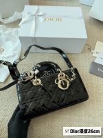 DIOR lady dior joy size : 17 10cm/22 12cm/26 14cm - Image 2