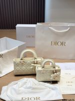DIOR LADY DIOR JOY SIZE : 22CM / 17cm - Image 2