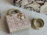 DIOR LADY DIOR JOY  SIZE : 22cm / 17 cm - Image 3