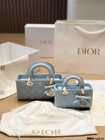 DIOR LADY DIOR JOY SIZE : 22CM / 17cm