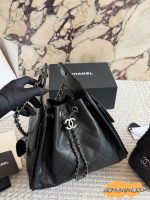 CHANEL 25 bag silver hardware size : 22/26 cm - Image 3