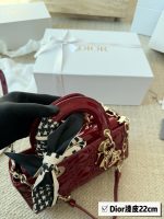 DIOR lady dior joy size : 17/22 cm - Image 3