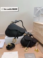 DIOR SADDLE BAG SIZE : 25 X20cm,  18 X19cm