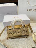 DIOR lady dior joy size : 17 10cm/22 12cm/26 14cm - Image 7