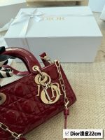DIOR lady dior joy size : 17/22 cm - Image 4