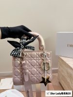 DIOR LADY DIOR SIZE :20cm 17Cm - Image 4