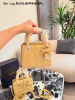 DIOR LADY DIOR SIZE :20cm 17Cm - Image 3