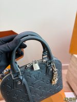 LOUIS VUITTON lv ALMA BLACK SIZE : 24CM - Image 3