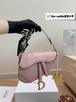 DIOR SADDLE BAG SIZE : 25 X20cm,  18 X19cm - Image 3