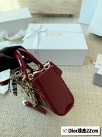 DIOR lady dior joy size : 17/22 cm - Image 5