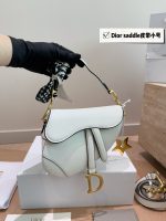 DIOR SADDLE BAG SIZE : 25 X20cm,  18 X19cm - Image 3